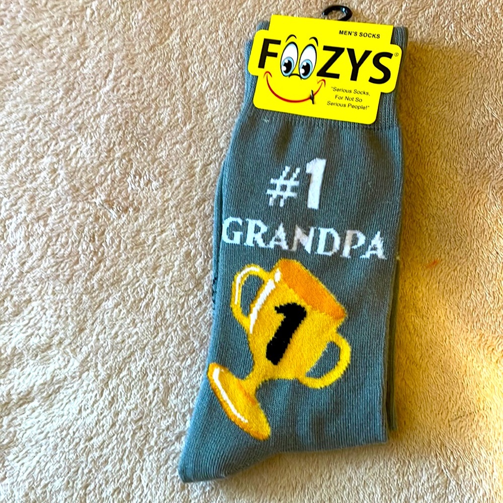 Foozy’s Men’s Collection #1 Grandpa Soks (Grey)